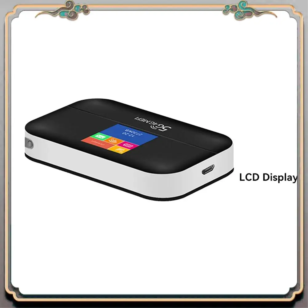 Router Mifi Portabel Tahan Lama 4G Wifi 150Mbps 3000 Mah Modem Mifi Hotspot Nirkabel Wifi Seluler Mobil dengan Slot Kartu Sim dan Layar