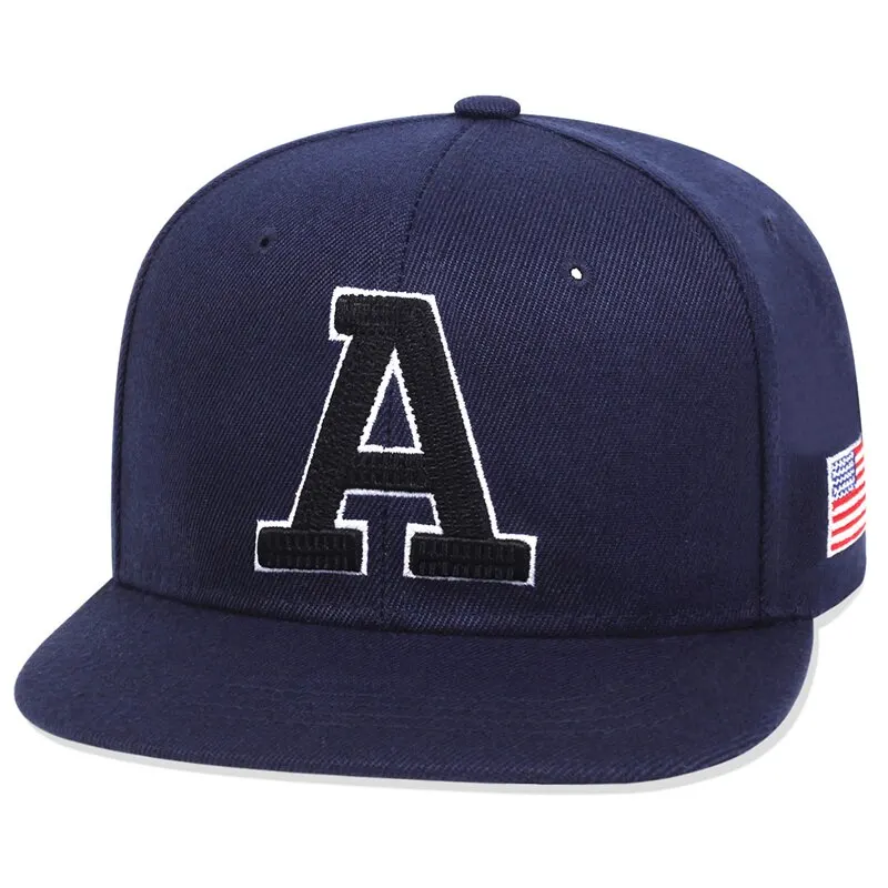 Unisex Simple Letter A Embroidery Hip-hop Hats Outdoor Adjustable Casual Baseball Caps Sunscreen Hat