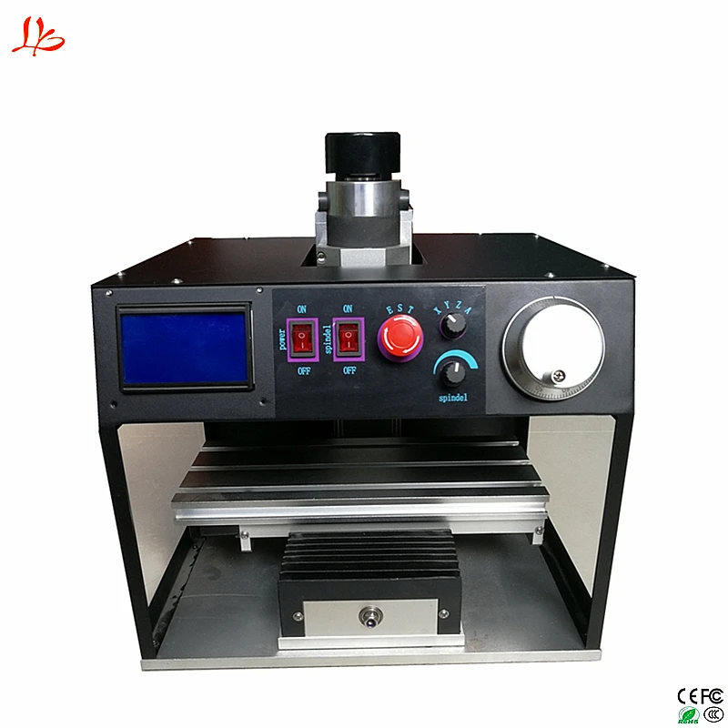 Mini Cnc Vertical Router 1010 a Cnc 3 Axis Desktop Milling Machine with 400W Spindle