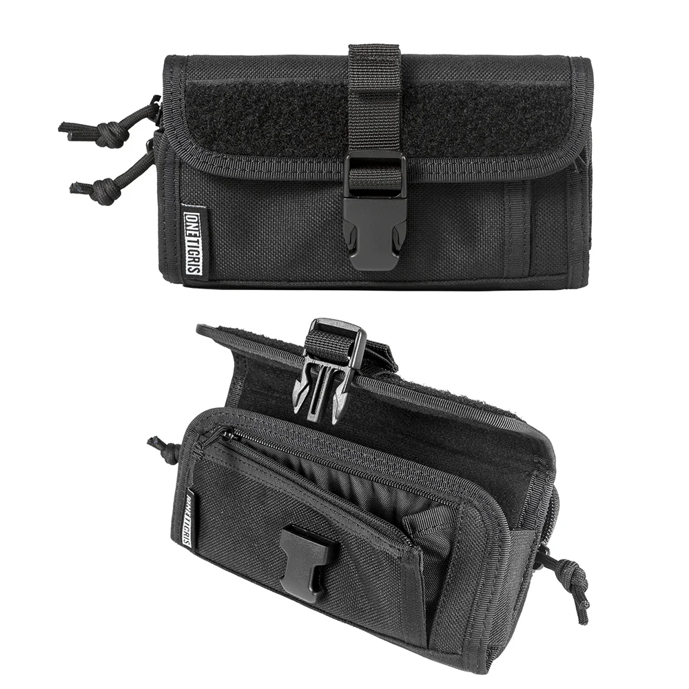 

OneTigris Phone Pouch, Dual-Layer Tactical Cellphone Holster with MOLLE Strap and Quick Release Buckle, for iPhone 17/Air/17 Pro