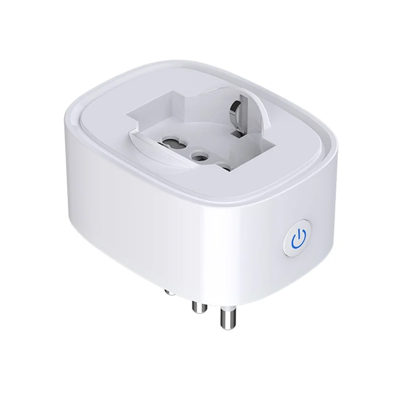 

1 шт. Tuya Wi-Fi Smart Plug Socket 16A Монитор мощности Функция синхронизации Smart Life APP Control Розетка для Alexa Google Home Италия