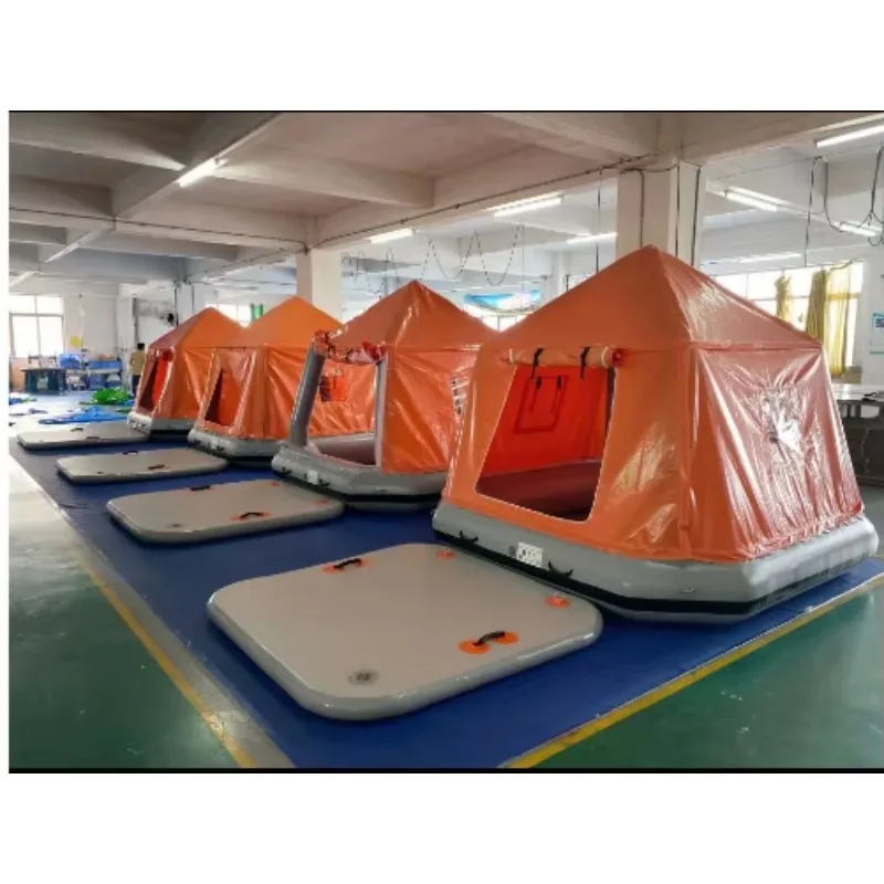 Pvc Shoal Family Camping Water Raft Tent