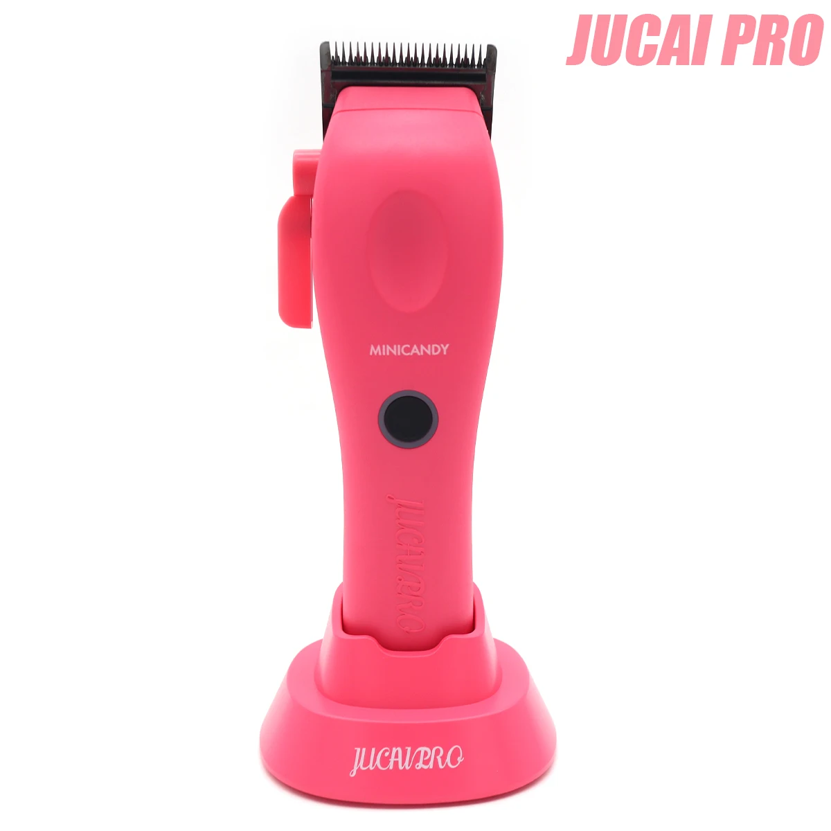 JUCAI プロ JC01 MINICANDY メンズバリカン 8800 RPM DLC 刃コードレスプロフェッショナルヘアカット機ヘアトリマー散髪