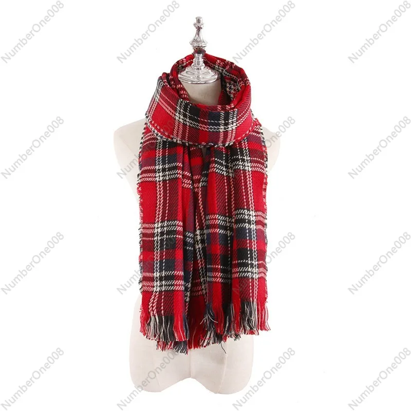 

190 * 55 Cm Women's Autumn and Winter Double-sided Cashmere Fashion Scarf