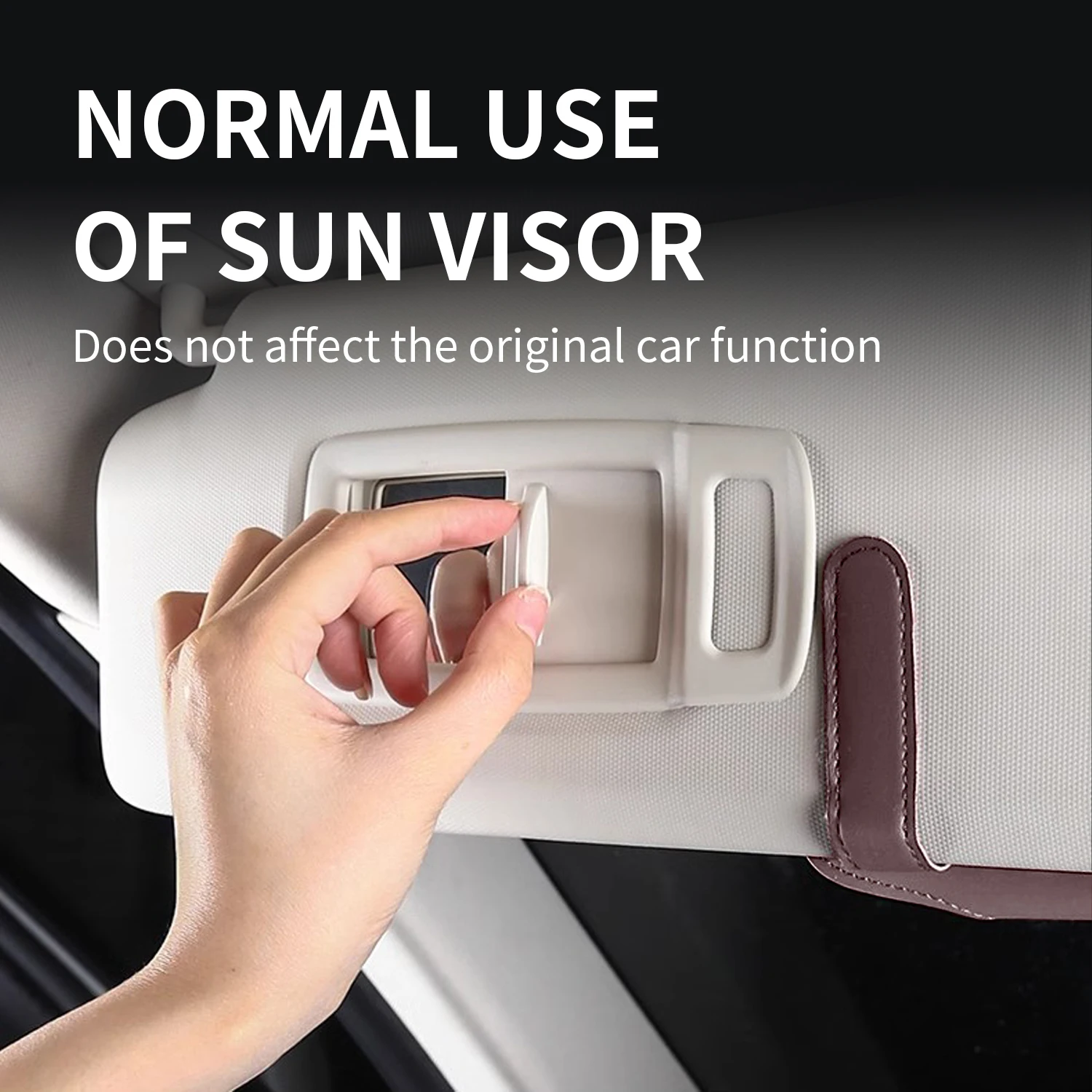 For Subaru Forester Outback Ascent Crosstrek  Solterra Levorg SUBARU BRZ Sunglasses Storage Holders Cars Accessories Interior