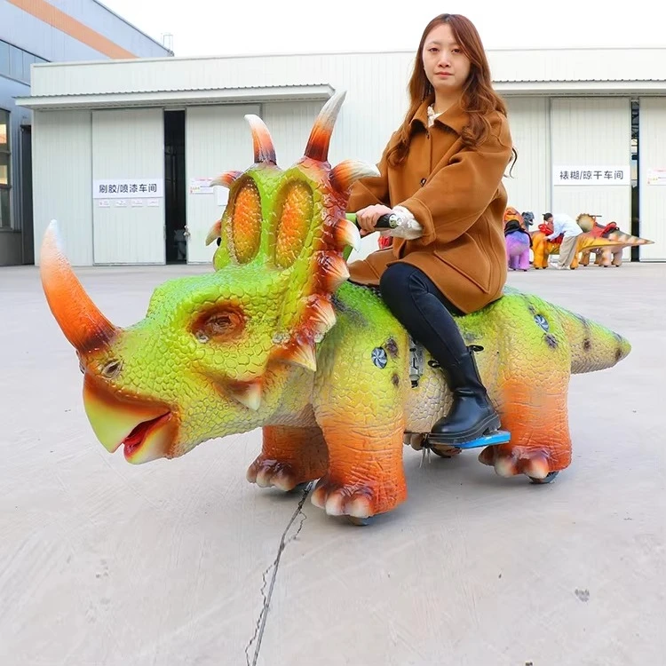 Coin-operated animal rides Large amusement facilities Toys can be installed Animal battery-powered rides