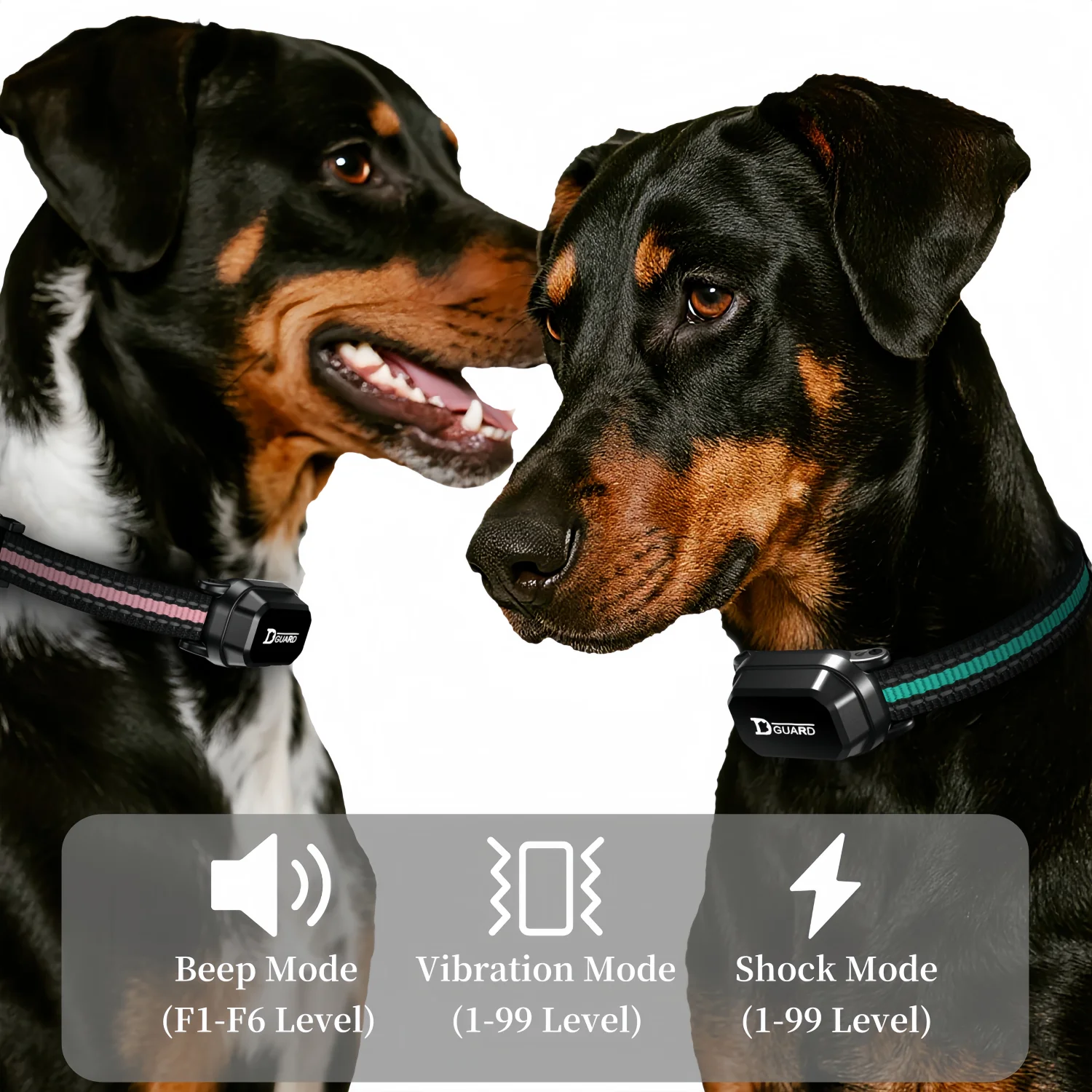 Electric Collar for 6-120LBS Dog Shock Dog Training Collar with Remote 3300ft Range,Vibrating Dog Collar Waterproof&Rechargeable gallery 2