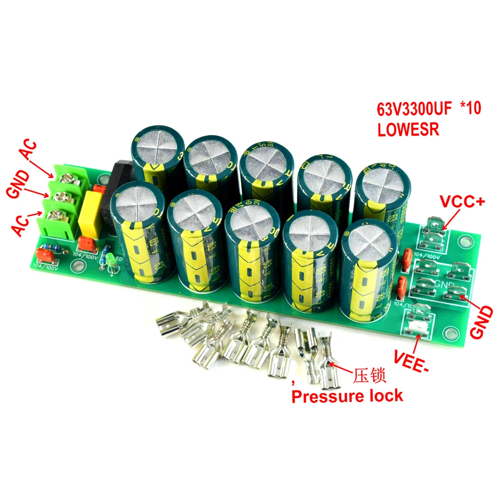HIFI MX Series Stereo Power Rectifier Amplifier Finished Boards