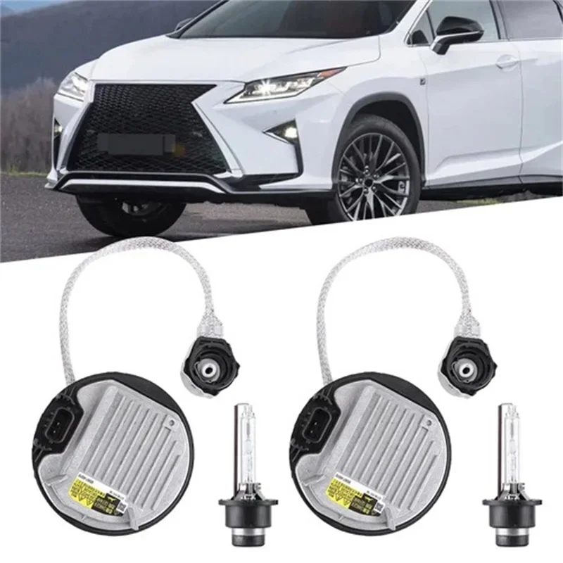 

2pcs Car Xenon Ballast & Bulb Kit Control Unit Module For Lexus LX 570 2012-2015 8110775020 Auto Accessories