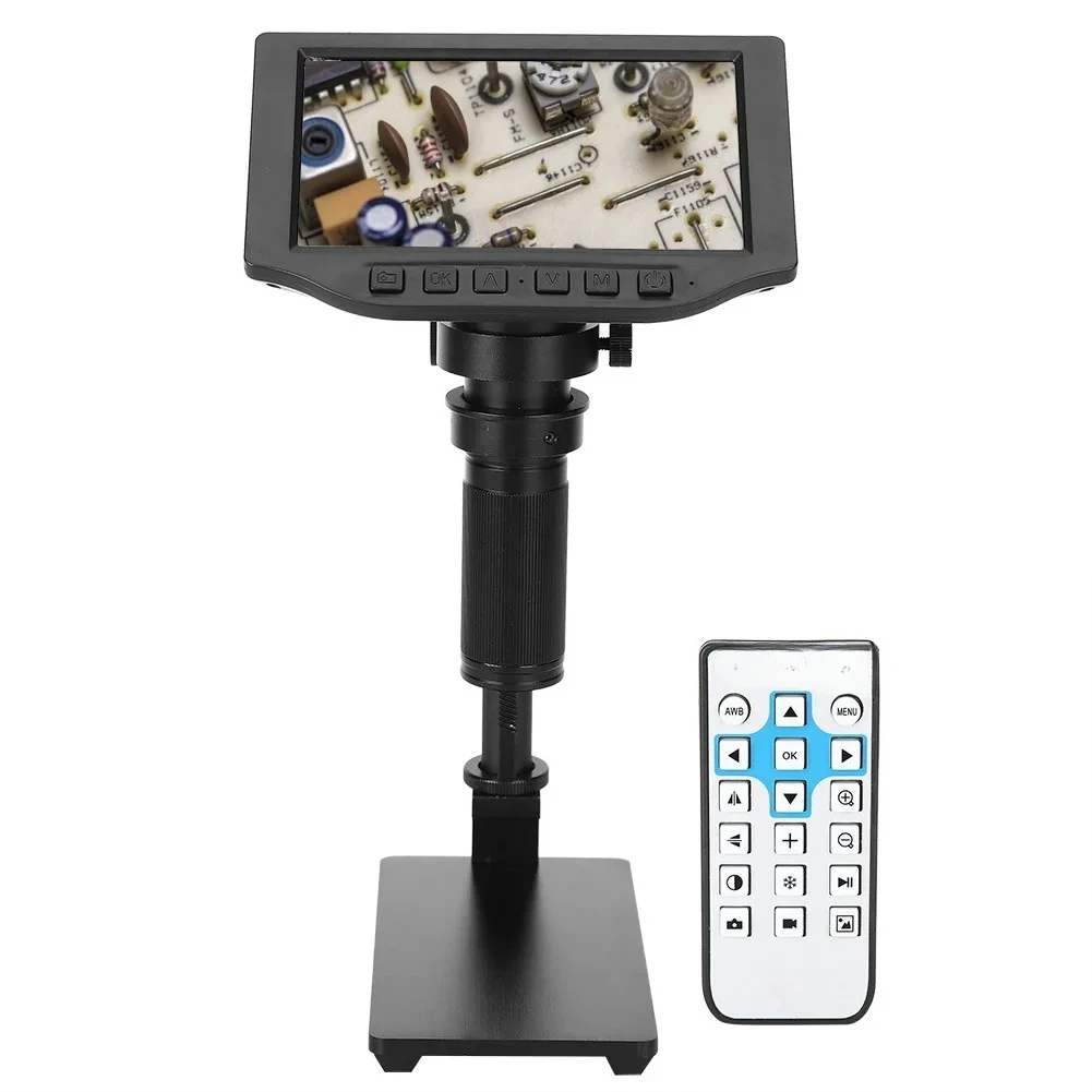 24 million pixel electronic video microscope 5 inch integrated mobile phone repair digital magnifying glass