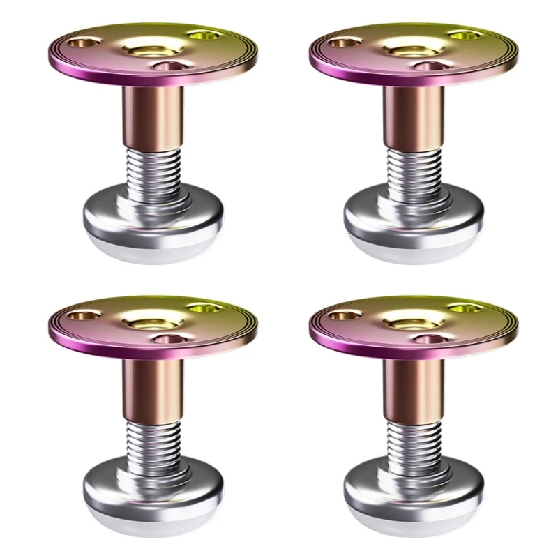 

4Pcs No Drill Furniture Anti Shake Fixers Adjustable Height Stabilizers For Bed Frame Chair Table Easy to Installation