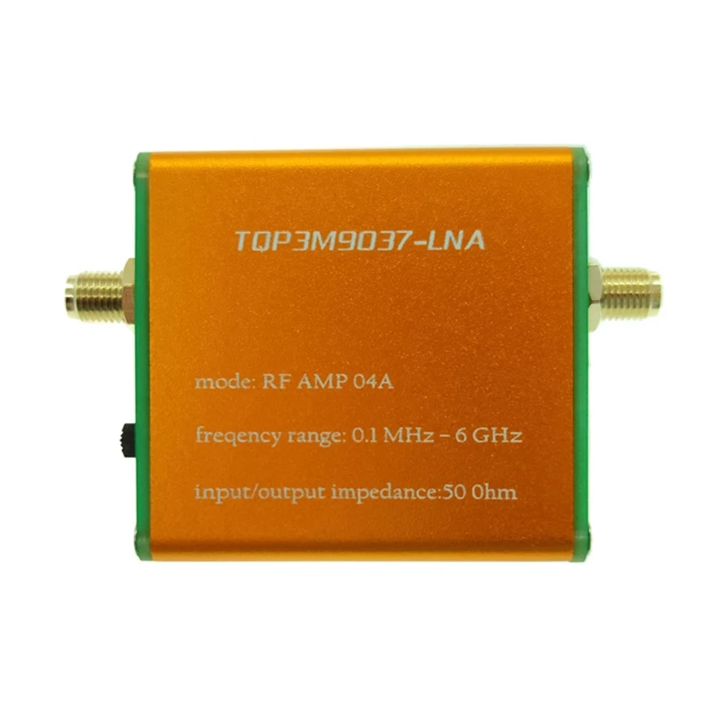 100K-6Ghz Full-Band Amplifier Preamplifier High Linearity Ultra-Low Noise Gain Amplifier