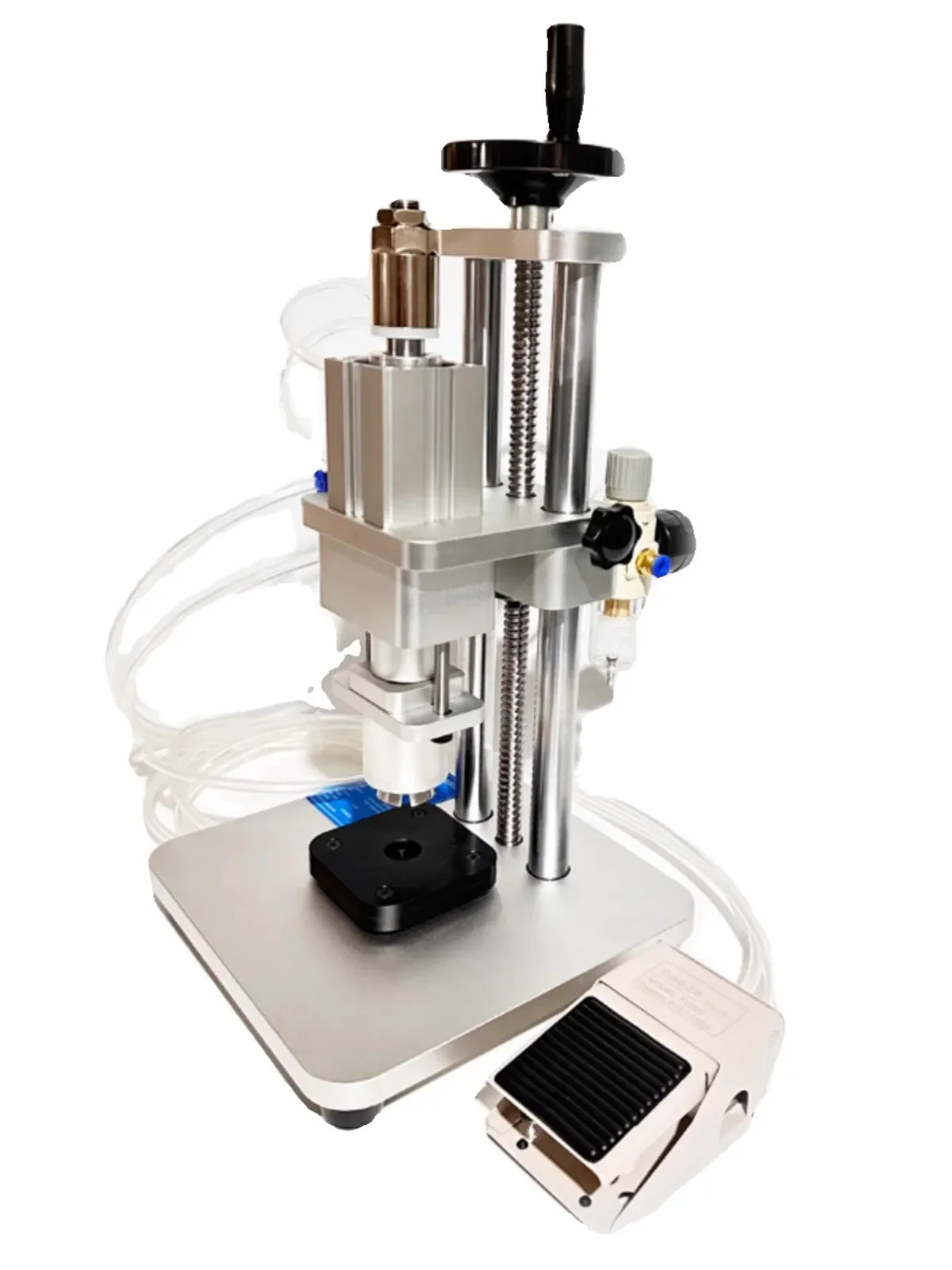 QD-20 Pneumatic Industrial Cap Crimping Machine For 10ml 20mm Flip Aluminum Caps