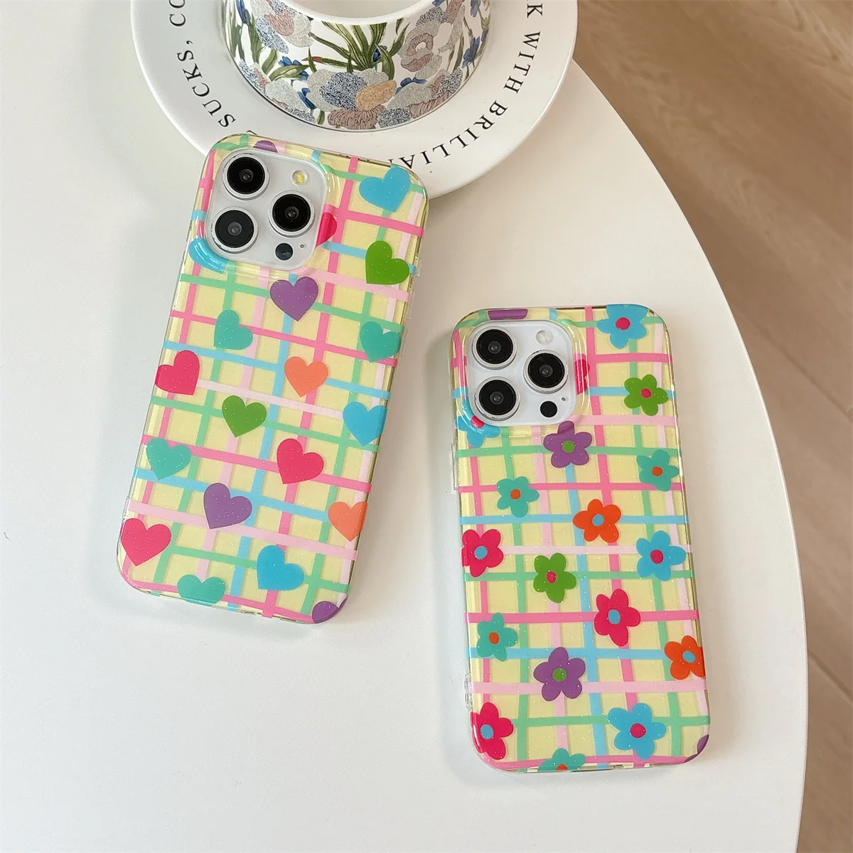 

New HelloKitty Stylish Luxury INS Korean Cute Shockproof Phone Case For iPhone 16 15 14 13 Pro Max Lovely Anti-fall Cover Funda