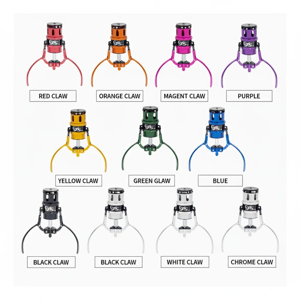 

Taiwan JS 18 CM Claw Eagle Plus Crane Claw – Desktop Claw Machine Replacement Part, Figure Straight Claw / Swing Claw Accessory