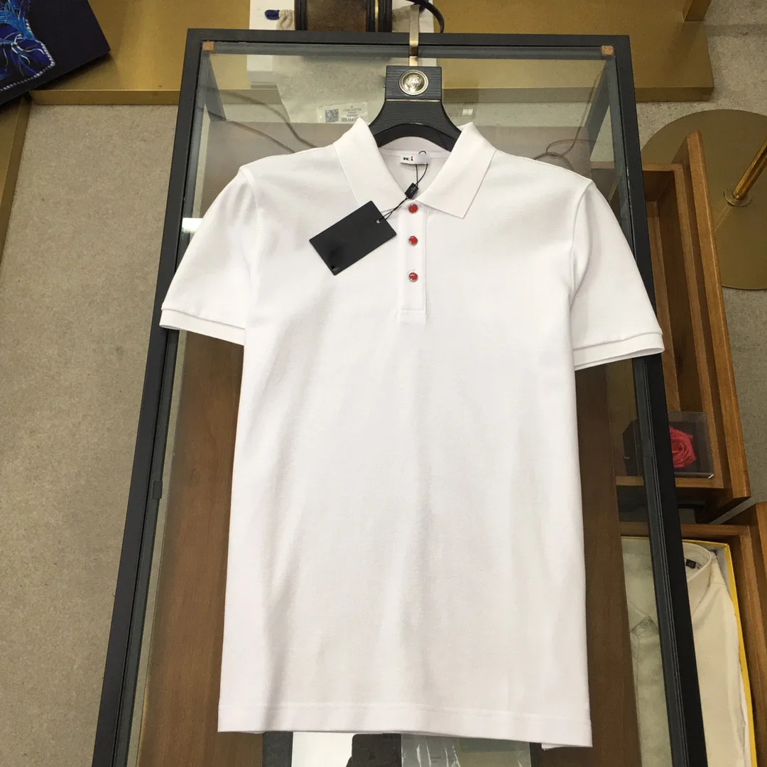 13 SIJITONGDAT-Shirt Cotton Men 2025 New Casual Breathable Straight Embroidery Short Sleeve Thin Quality Big Size M-4XL