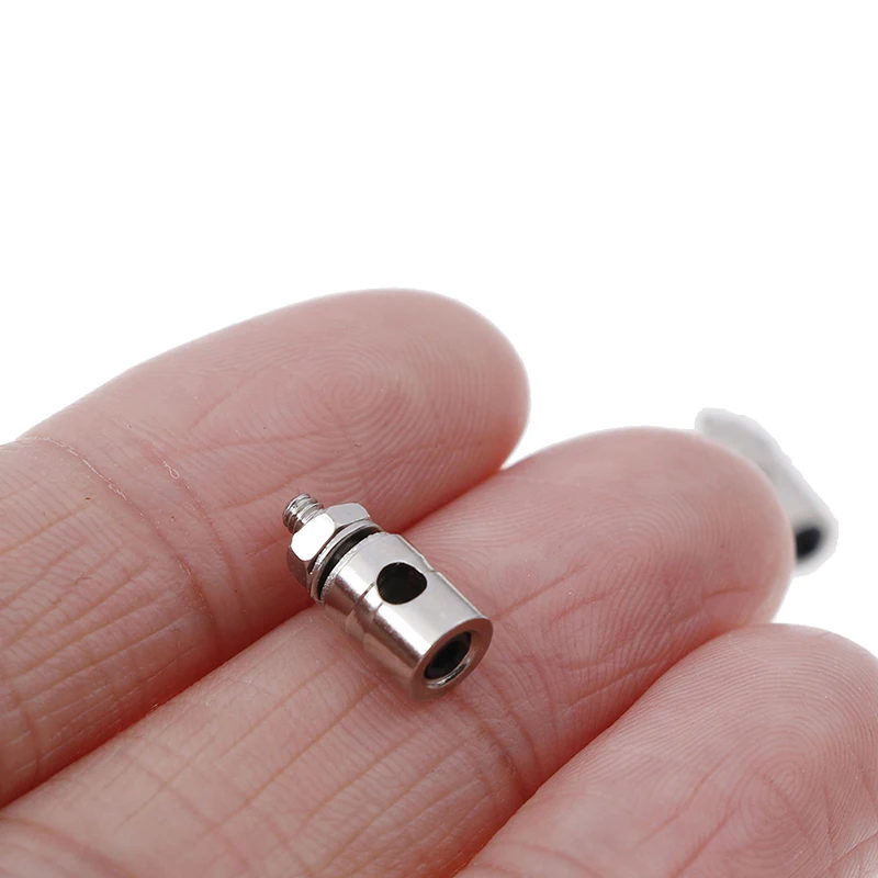 10 個の高品質 RC 飛行機ボートプッシュロッドリンケージストッパーサーボコネクタ