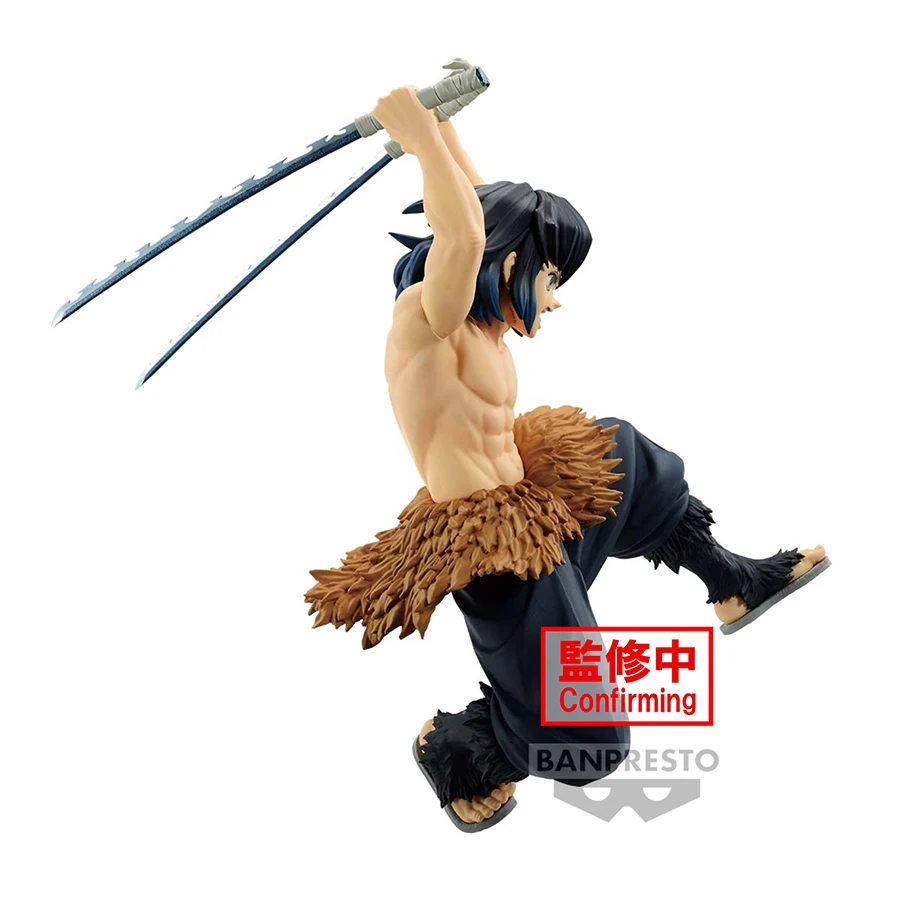 Banpresto Demon Slayer Anime Figurines Vibration Stars Inosuke Hashibira PVC Action Figures Figurals Collectible Model Toys