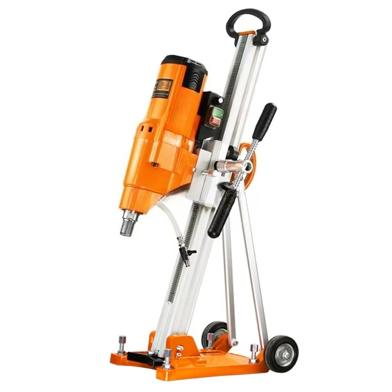 Reinforced Concrete Core Drilling Rig 15-305MM 110/220V 50-60Hz 3-Speed Diamond Core Drilling Rig with Drill Rack