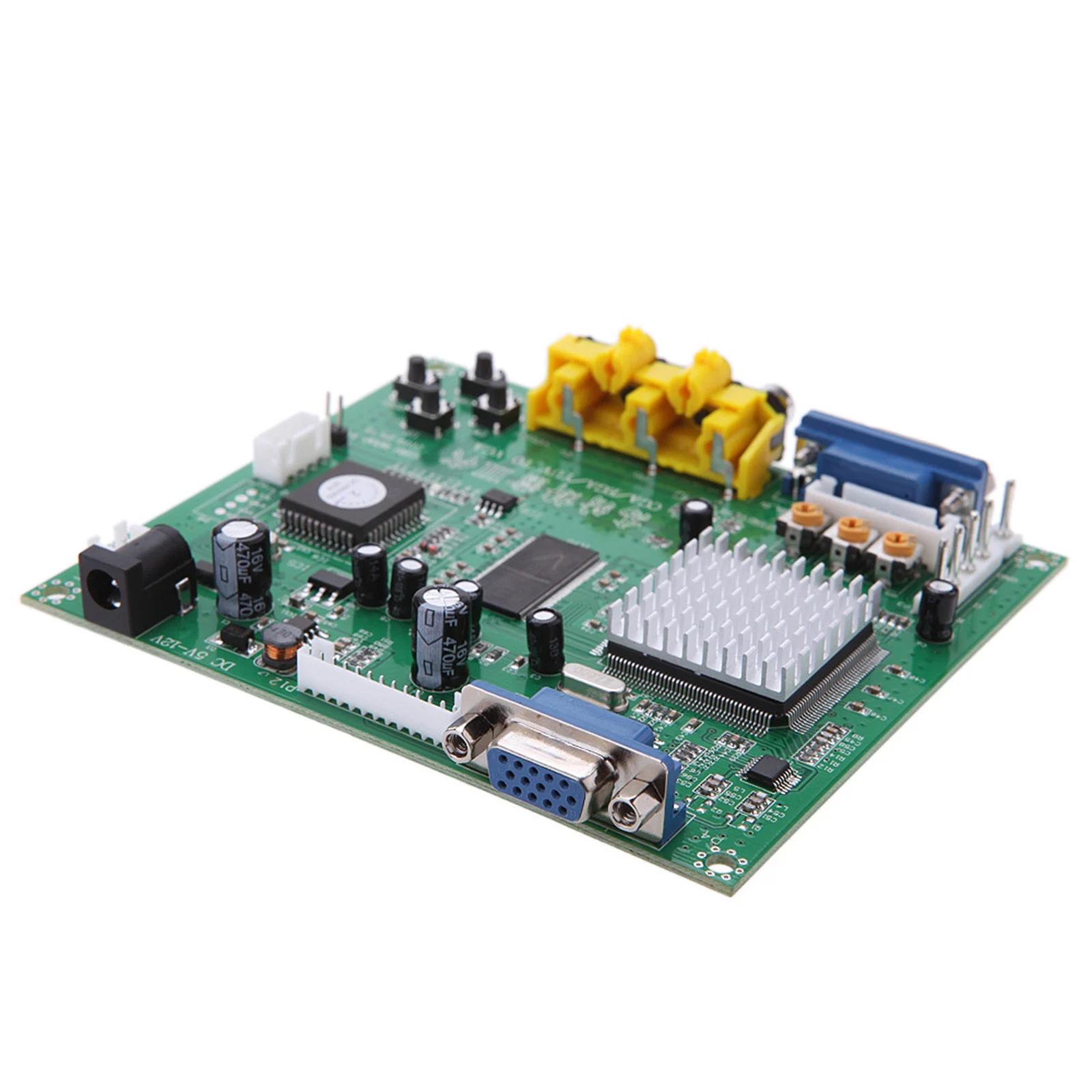 Portable Genuine GBS8200 5V Active Low 1 Channel Relay Module Board CGA / EGA / YUV / RGB To VGA Arcade Game Video Converter