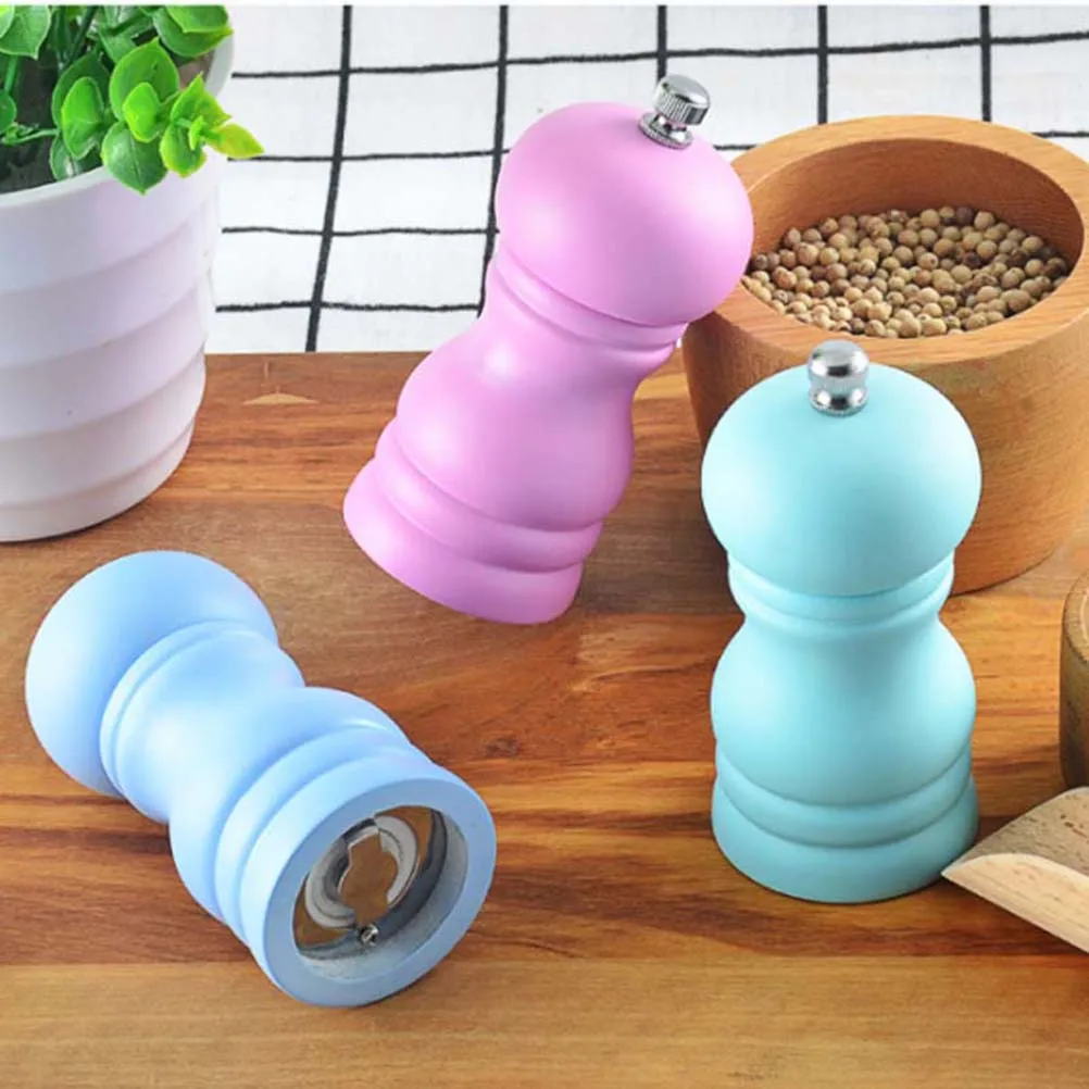 

Wooden Pepper Grinder Manual Mill Ceramic Core Long Lasting Wear Resistant Kitchen Gadget For Home Restaurant Hotel Use Green