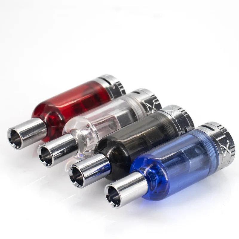 5pcs/lot S22 Rebuildable Atomizer 22mm 4ml 510 Thread Glass Vape Tank Bottom Refill E-cigarette Vape Pen Vaper Atomizers Smoke