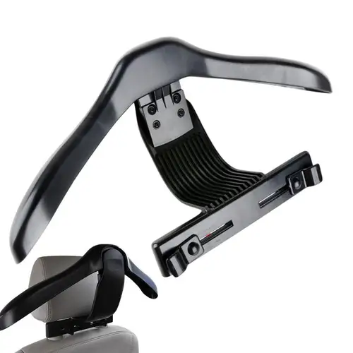 Imagen 2 del producto Perchero de coche, gancho retráctil para reposacabezas, soporte multifuncional para sombrero, accesorios de Interior de coche, ganchos para viaje