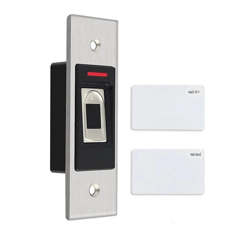 Security Door Opener IP68 Waterproof Metal Fingerprint Access Control Keypad RFID 125Khz Embedded Design Reader-Y41A