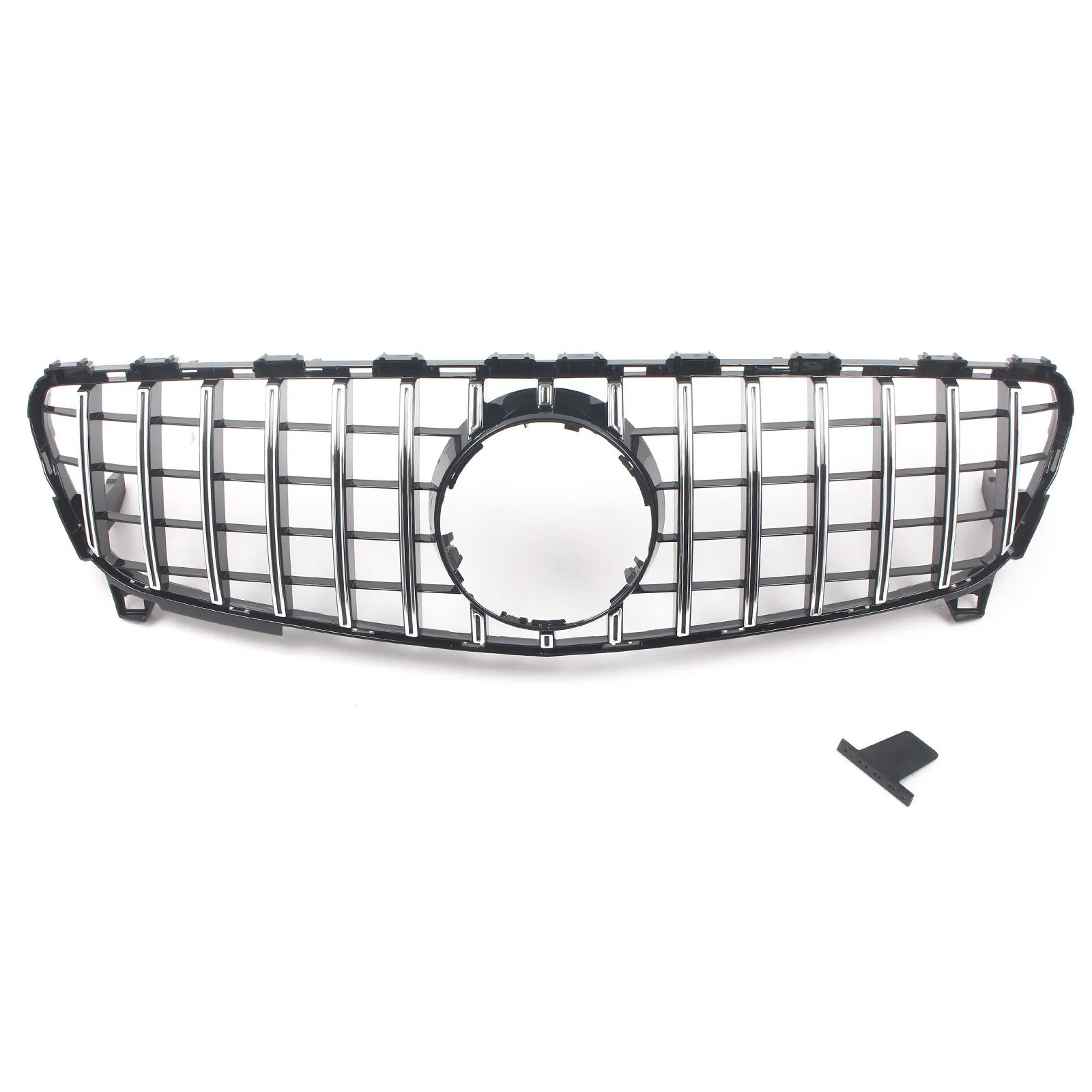 

For Mercedes-Benz A-Class W176 2016-2018 Upgrade Front Inlet Mesh Grille Bumper Grill Middle Grid Tuning