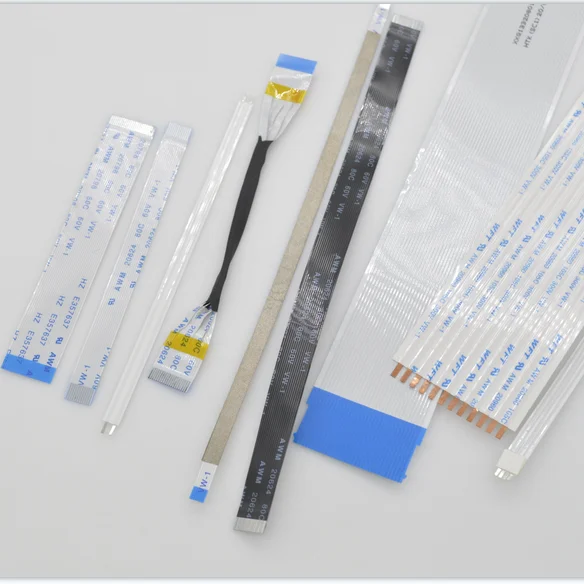 100pcs  FFC Cable 4 6 8 10 12 13 16 20 22 24 25 26 28 30 31 32 33 34 35 40 50 60 64 80 Pin Flexible Cable 0.5mm FFC Flexible