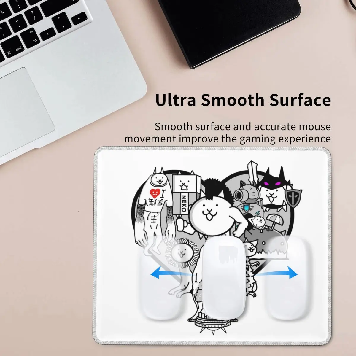 

Battle Cats True Form Mural Mouse Pad Computer Keyboard Mouse Mat Gamer Laptop Desk Mat Office Table Mats