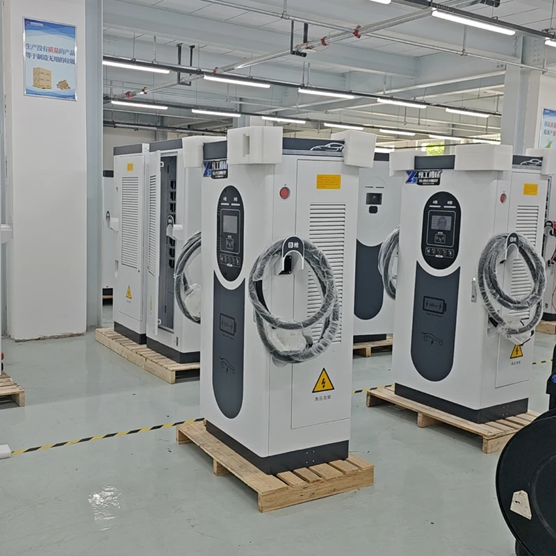 150kW Dual Gun Level 3 DC Fast Charging Station CCS1 & NACS Connector Commercial EV Charging Pile