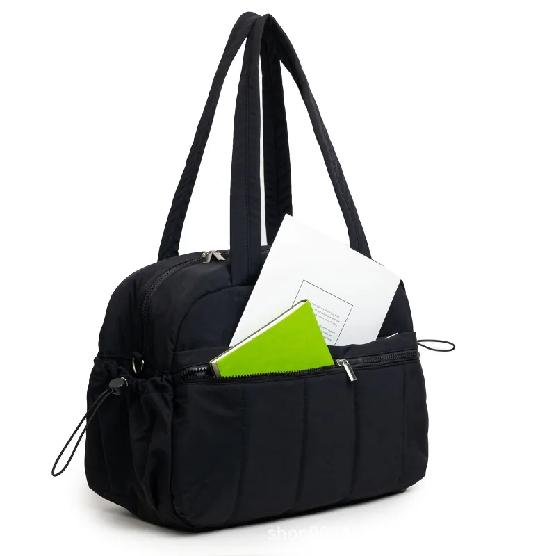 

1pcs Travel Duffel Bag Waterproof Gym Bag with Dry Wet Separation Compartment Multifunctional Luggage Tote Bag