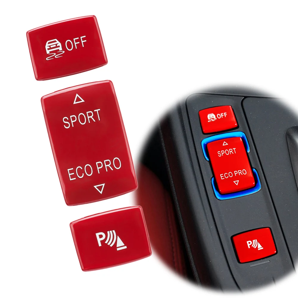 Car Sport Eco Pro ESP Antislip Radar Sensor Switch Button Cover For BMW 1 2 3 4 Series F20/F21 F22/F23 F30/F31/F34 F32/F33/F36