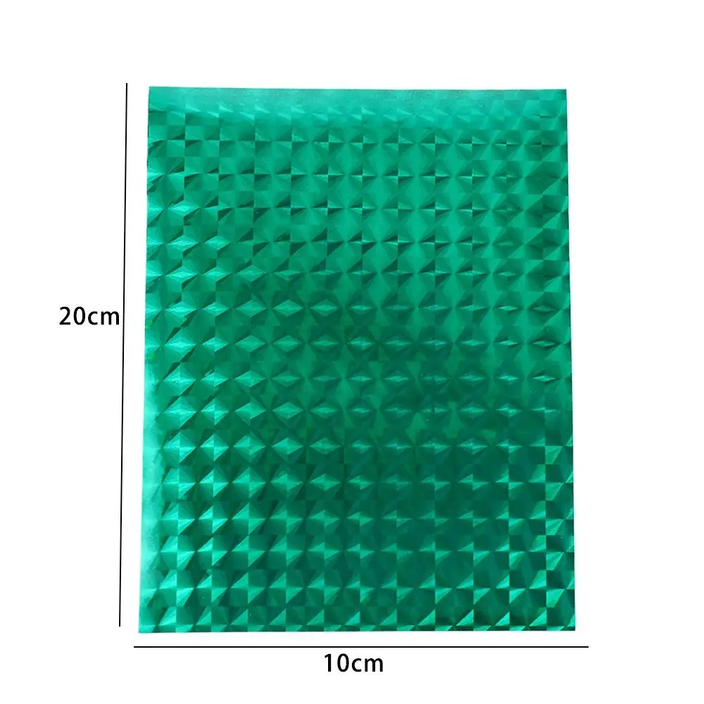 Голографическая клейкая пленка, 2 шт., 10 х20 см, лента для изготовления приманки, материал для вязания мушек, металлические жесткие приманки, меняющая цвет наклейка