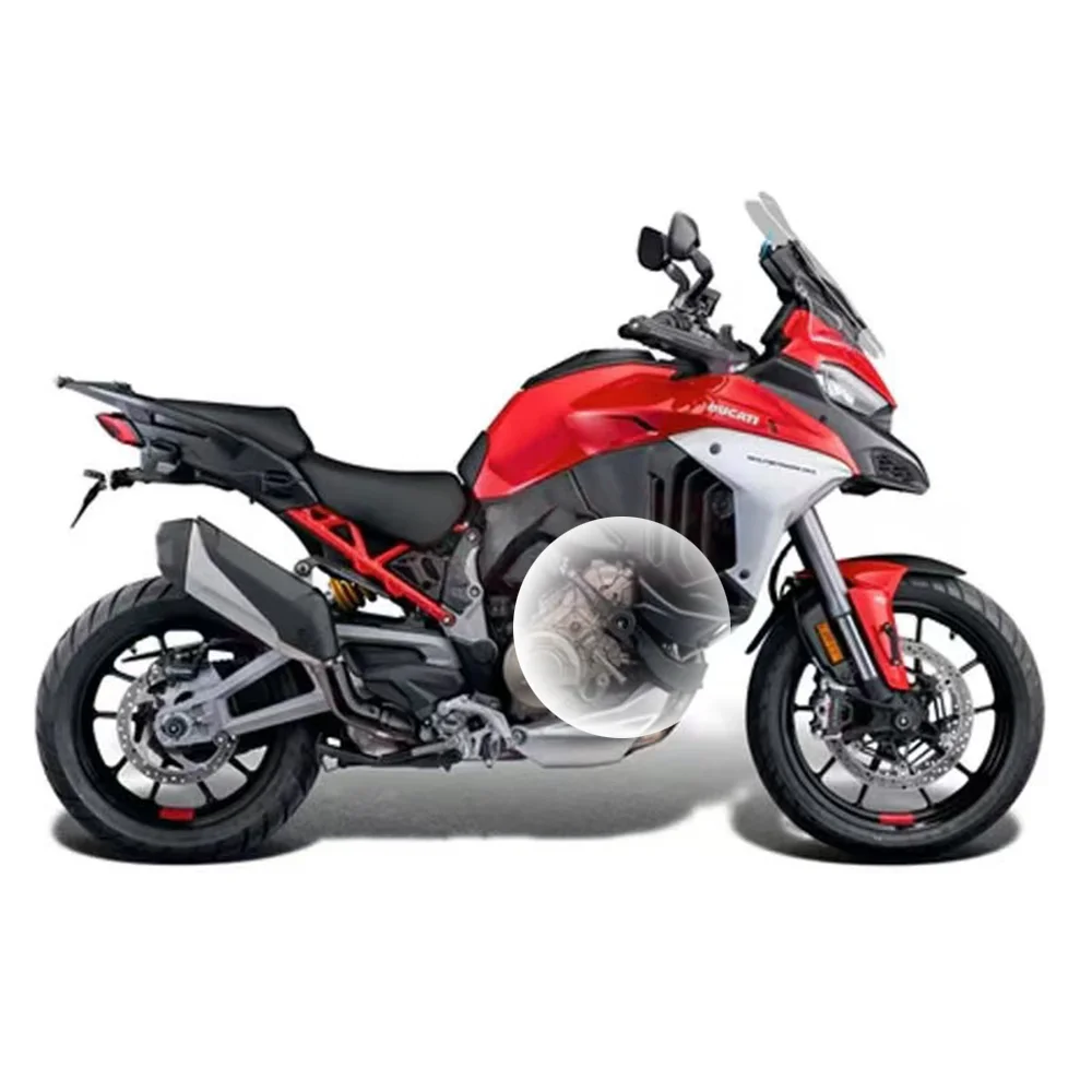 ل DUCATI Multistrada V4 رالي V4 Pikes الذروة V4/V4S/V4S دراجة نارية رياضية إطار من الألومنيوم مكافحة الإفلات المنزلق تحطم معدات الحماية