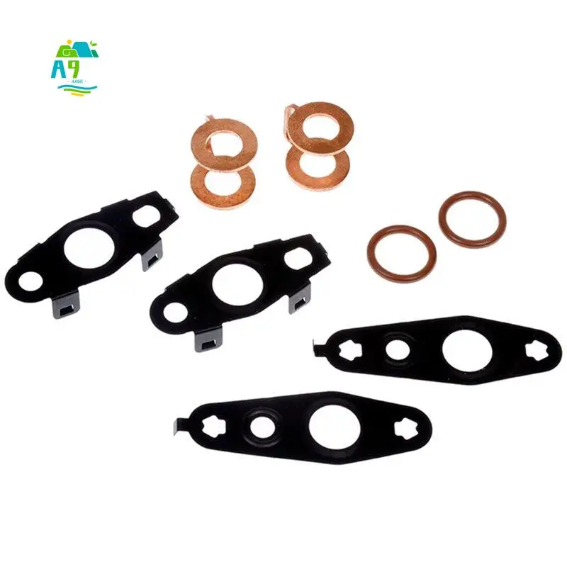 A09E-66248 Turbocharger Oil Line Seals Kit For Select Ford Lincoln Models