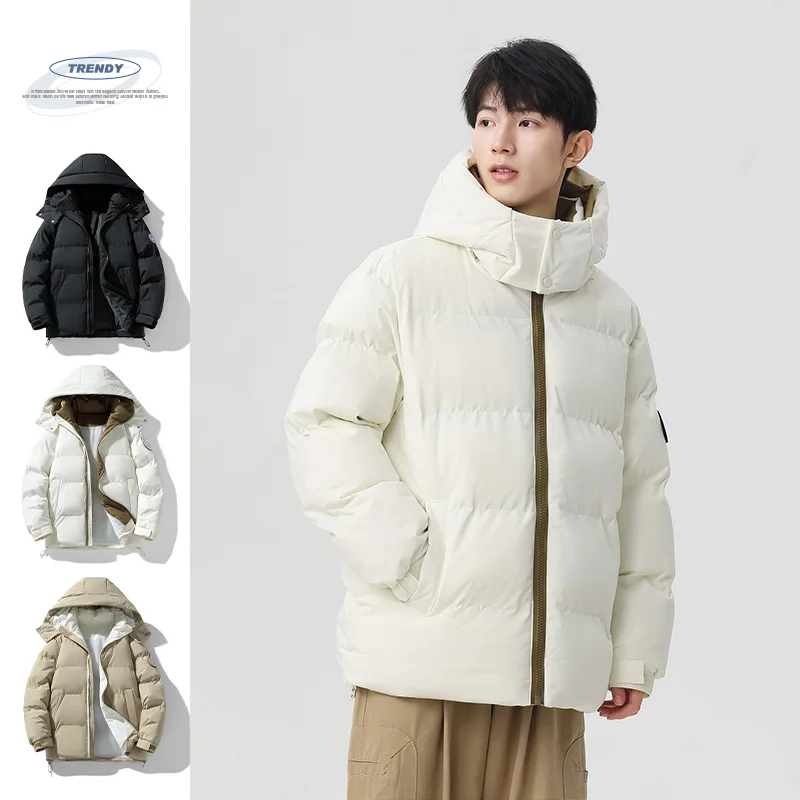 

Winter Windproof Parkas Male Jacket Fashion Thicken Outwear Parkas Jacket Men Winter Windbreaker Coats Men Clothing High Quality