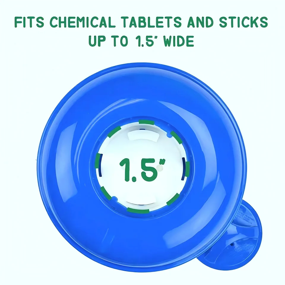 Mini  Floating Chemical Dispenser for Chlorine Bromine Tablets Pool Spa Hot Tub Cleaning Tool Supplies view 4