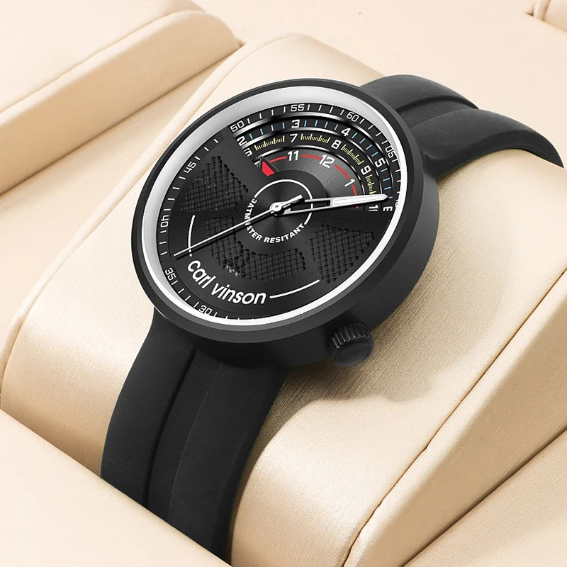 

ZH152 Модные многофункциональные мужские часы, молодежные простые водонепроницаемые кварцевые часы, крутые часы в подарок, часы для мужчин