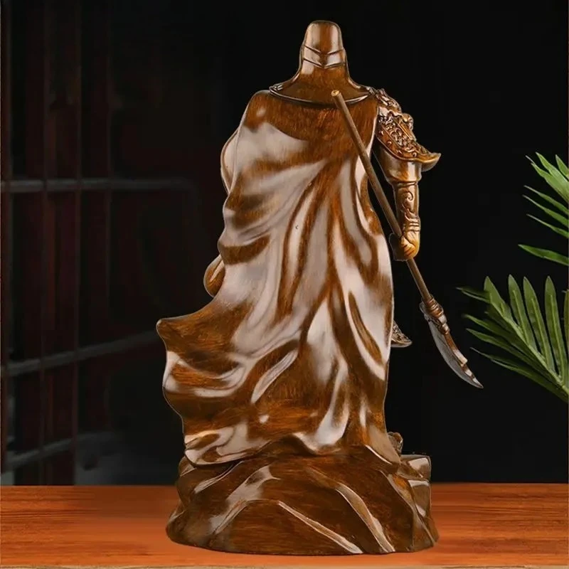 1pc Resin Chinese Style Ornaments Attract Wealth Pray for Auspiciousness Living Room Xuanguan Store Front Desk Housewarming Gift