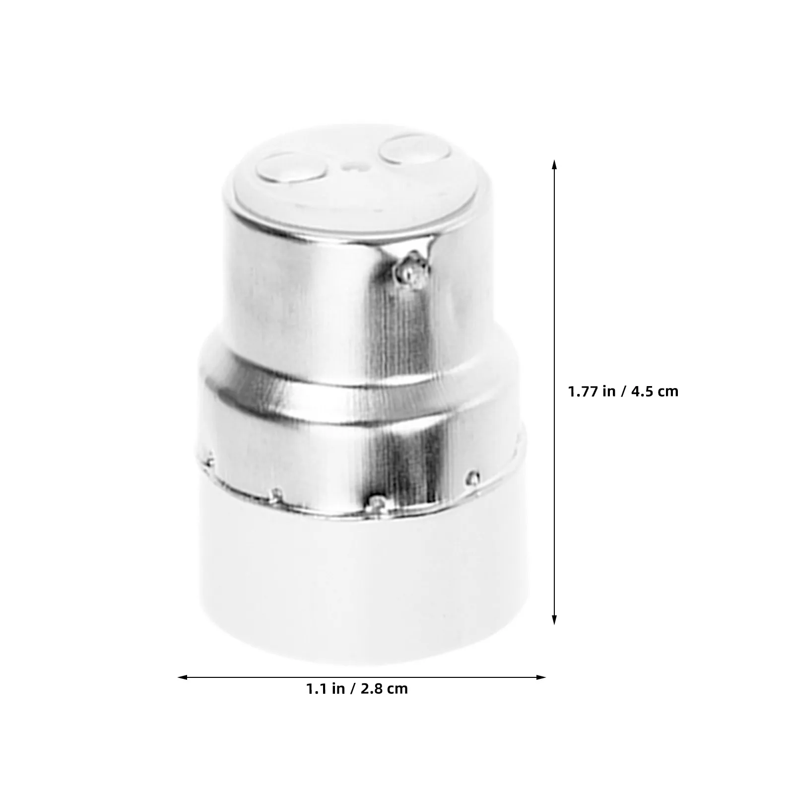 4Pcs Light Bulb Socket Converter Bayonet Cap B22 to E14 Adapter High Temperature Resistant Lamp Base Converter for Ceiling Light