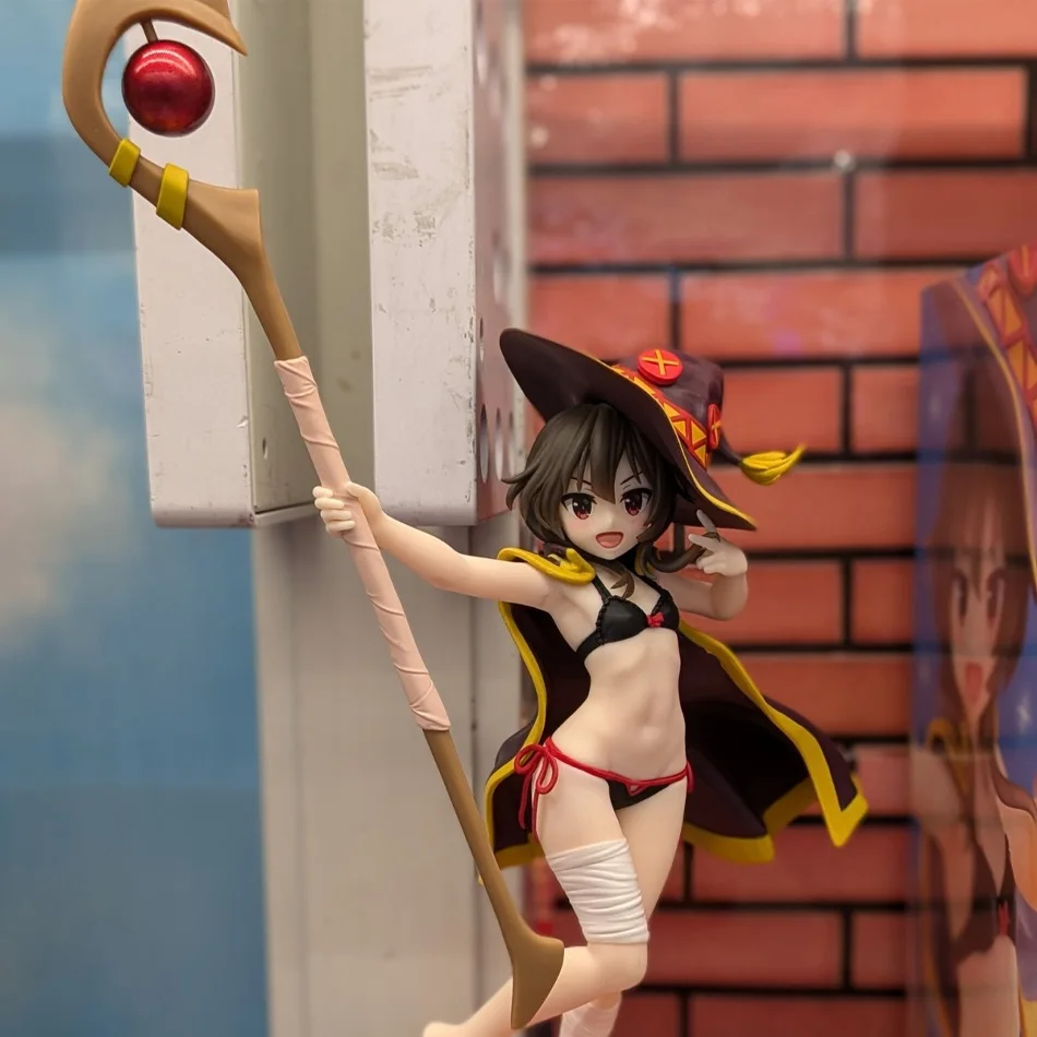 حار أنيمي نعمة الله على هذا العالم الرائع 23 سنتيمتر Megumin عمل الشكل تمثال لطيف للفتيات هدايا عيد الميلاد/الهالوين
