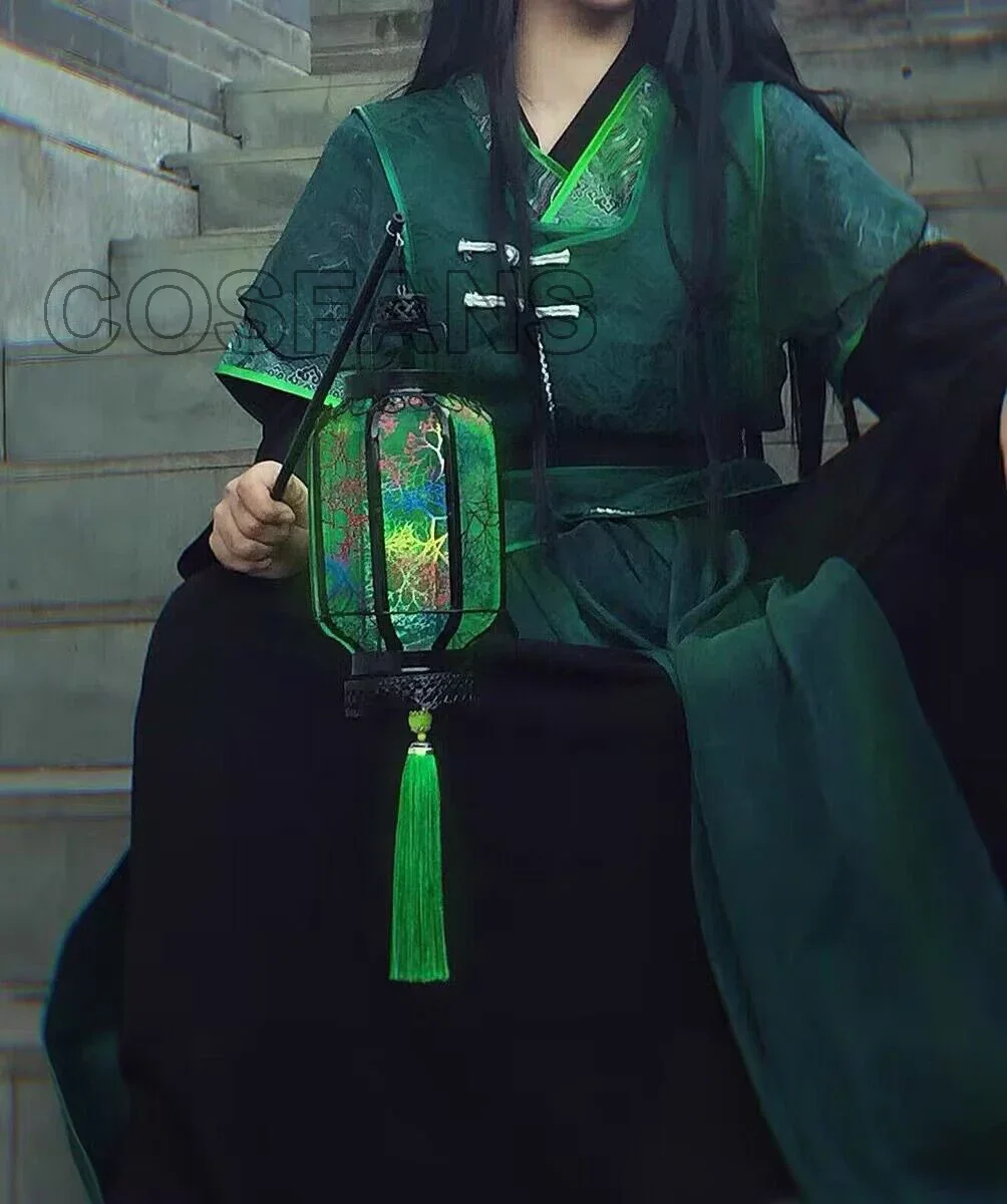 Tian Guan Ci Fu Fantasia Cosplay, Halloween Hanfu, Adereços Anime, Peruca, Fantasia, Performance de Palco, Feng Shi, Qi, Rong, Feng Shi, Shi Qingxuan