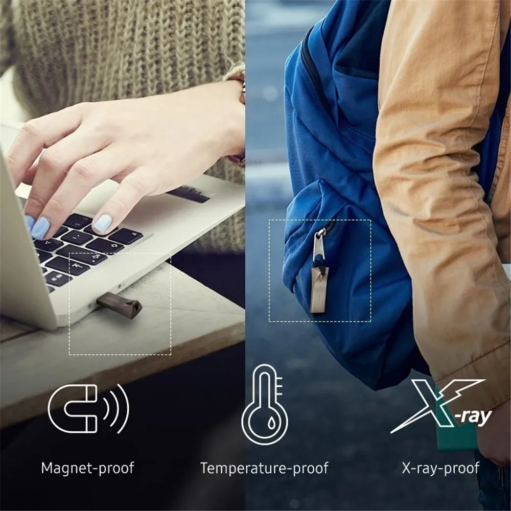 سامسونج USB فلاش حملة القرص 256GB 64GB 128GB Usb3.1 القلم محرك صغير بندريف ذاكرة عصا تخزين جهاز U القرص محرك فلاش صغير