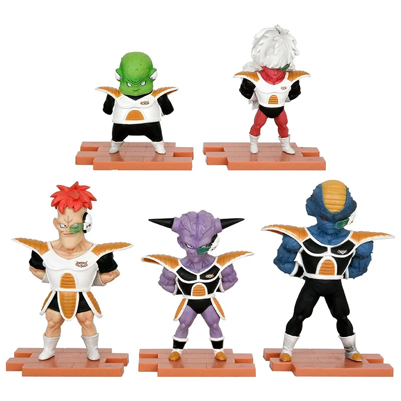 

Dragon Ball Z Anime Ginyu Action AnimeFigure Ginyu Jeice Burter Recoom Guldo Pvc Figurine Statue Model Doll Collection Toy Gift