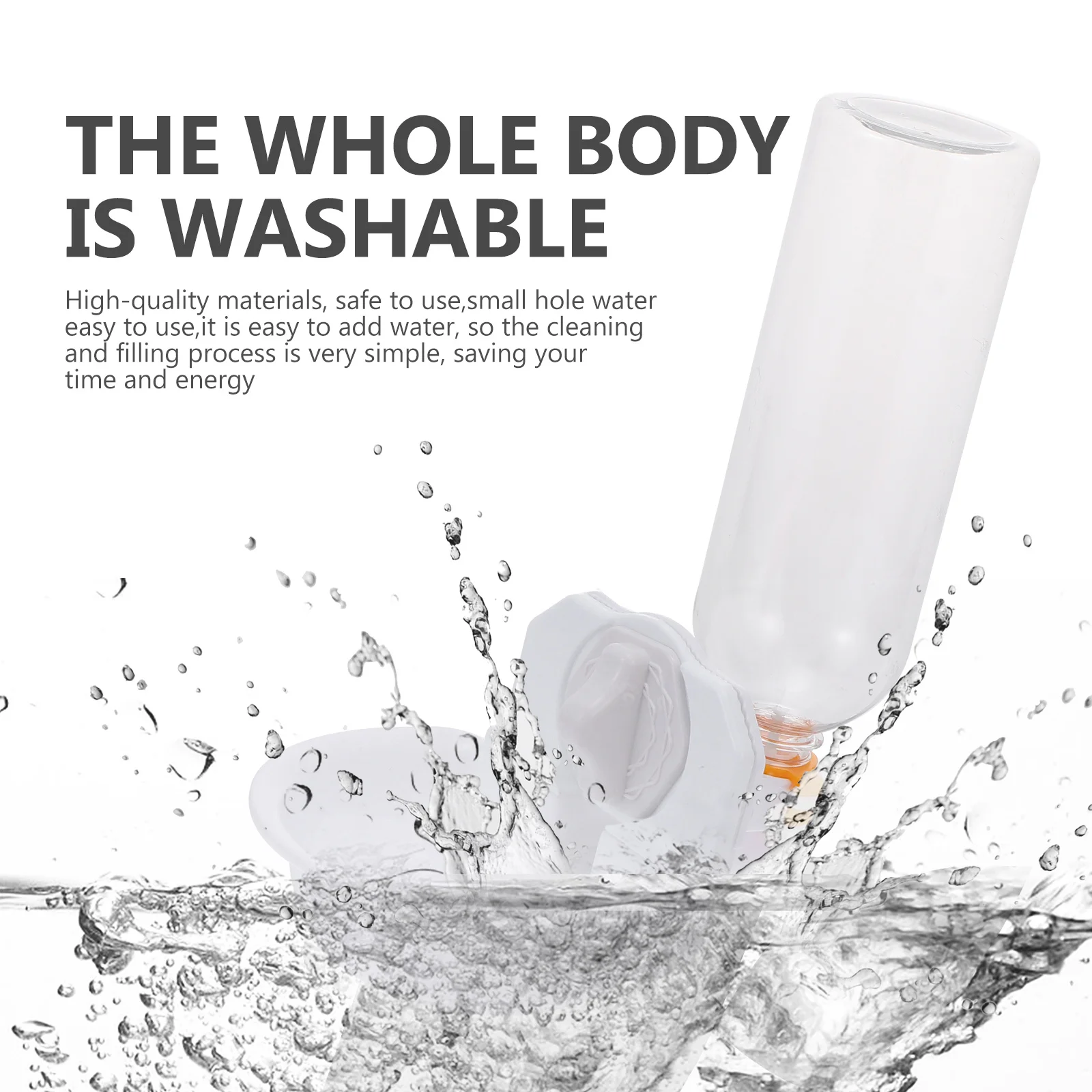 

Pet Automatic Drinker 750Ml Large Capacity Dog Cat Water Dispenser Unique Design Not Overturned by Pets Bright Color