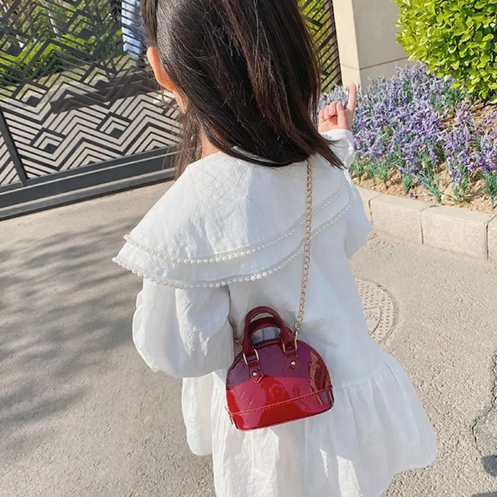 Fashion Kids Stuff Fashion Handbag PU Mini Shoulder Bag Small Satchel Coin Wallets Little Girls Chain Crossbody Bag
