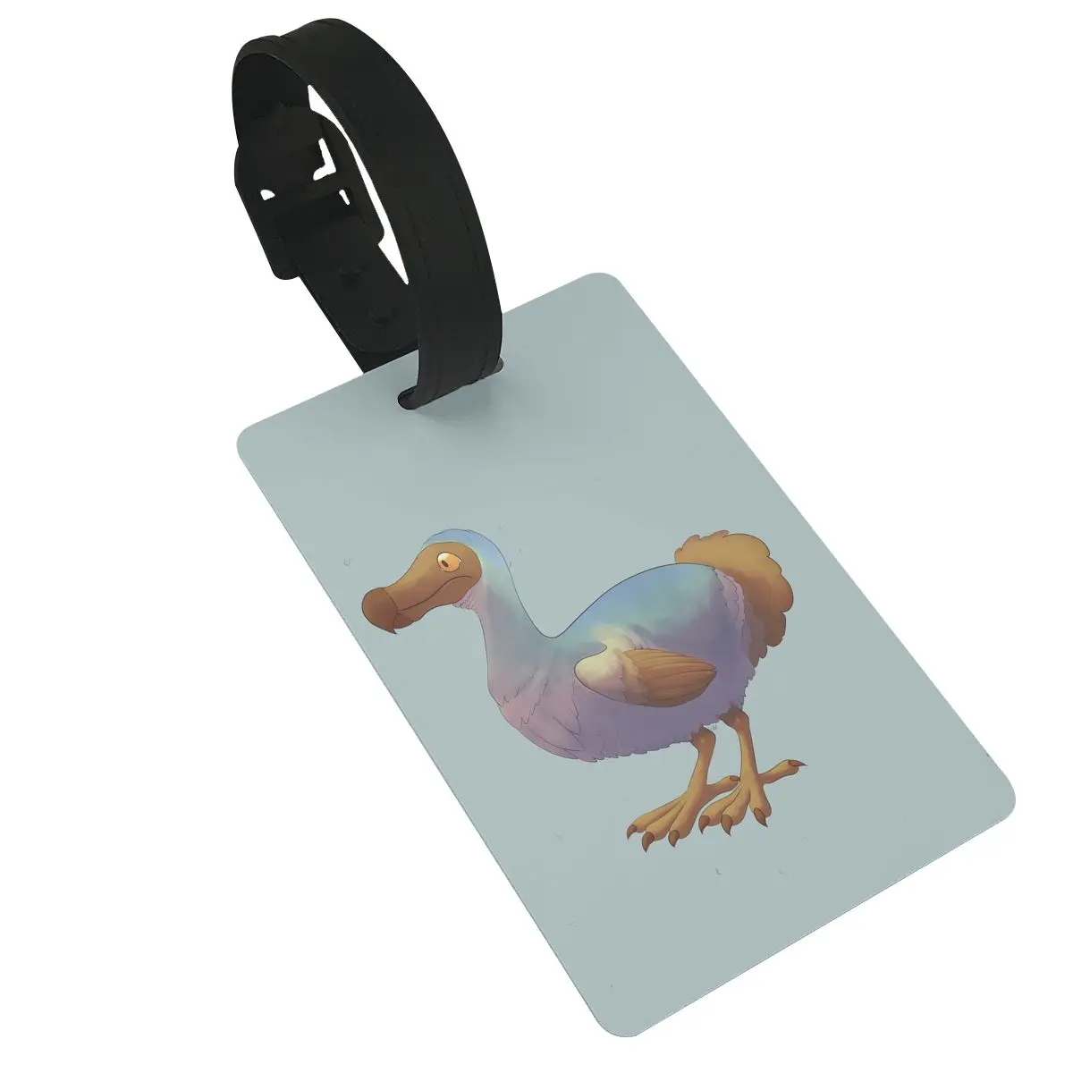 

Dodo Bird Luggage Tags Suitcase Accessories Travel PVC Fashion Baggage Boarding Tag Portable Label Holder ID Name Address