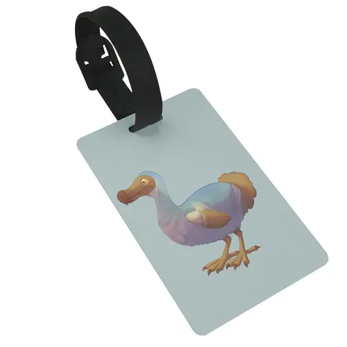 Dodo 새 수하물 태그 여행 가방 액세서리, PVC 패션 수하물 탑승 태그, 휴대용 라벨 거치대 ID 이름 주소